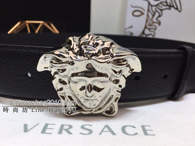VERSVE高端男士皮帶 範思哲Versace美杜莎頭像皮帶  jjp2091
